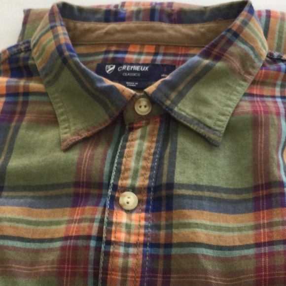 Cremiieux Mens Shirt size L long sleeves button down washable.    #303 - Picture 1 of 9